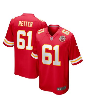 Austin Reiter 61 Kansas City Chiefs Game Player Jersey - Red