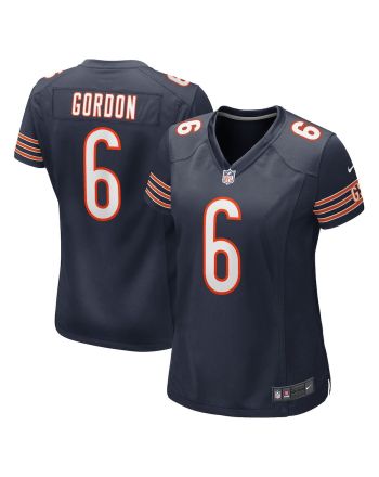 Kyler Gordon 6 New York Giants Women Game Jersey - Navy