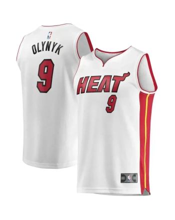 Kelly Olynyk Miami Heat Fast Break Player Jersey - Association Edition - White