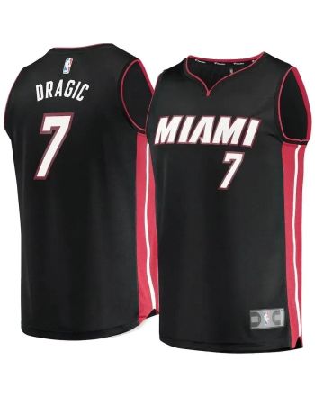 Goran Dragic Miami Heat Fast Break Jersey Black - Icon Edition