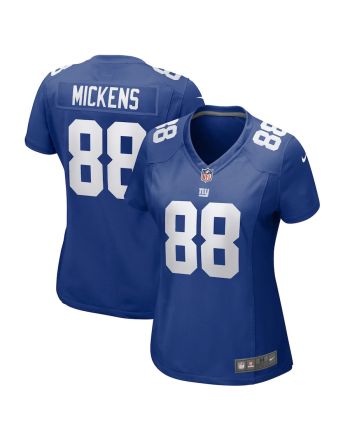 Jaydon Mickens 88 New York Giants Women Team Game Jersey - Royal