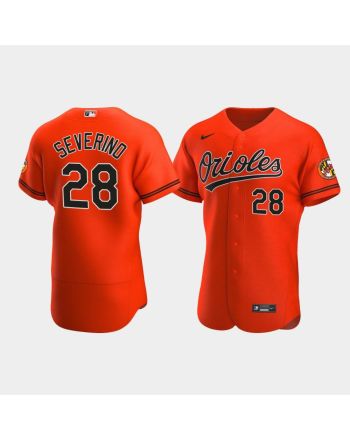 Pedro Severino 28 Baltimore Orioles Orange Alternate Jersey Jersey