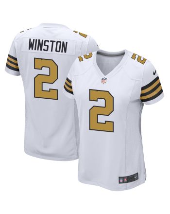 Jameis Winston 2 New Orleans Saints Women Alternate Game Jersey - White