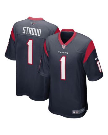 C.J. Stroud Houston Texans 2023 NFL Draft First Round Pick Game Jersey - Navy