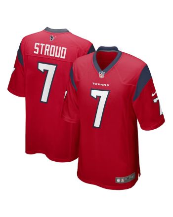 CJ Stroud 7 Houston Texans 2023 Draft First Round Pick Alternate Game Men Jersey - Red