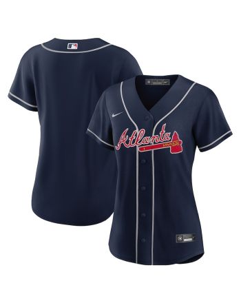 Atlanta Braves Women's Alternate Team Jersey - Navy