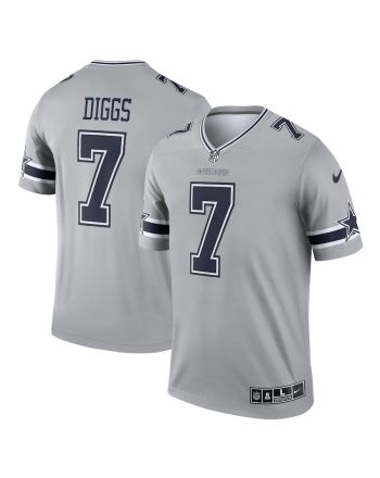 Trevon Diggs 7 Dallas Cowboys Inverted Legend Jersey - Gray