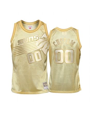 Custom 00 Phoenix Suns Golden HWC Limited Jersey