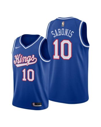 Domantas Sabonis 10 Sacramento Kings 2022 Classic Edition Blue Jersey Jersey