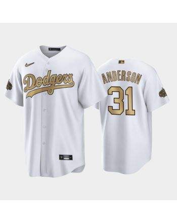 2022-23 All-Star Game NL Los Angeles Dodgers White 31 Tyler Anderson Jersey