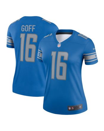 Jared Goff 16 Detroit Lions Women Legend Jersey - Blue