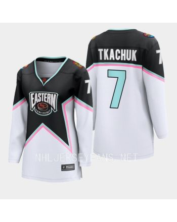 Brady Tkachuk 7 Ottawa Senators Black 2023 All-Star Eastern Conference Jersey Women