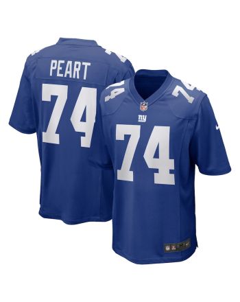 Matt Peart 74 New York Giants Game Jersey - Royal