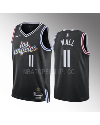 Los Angeles Clippers John Wall 11 2022-23 City Edition Black Jersey Swingman