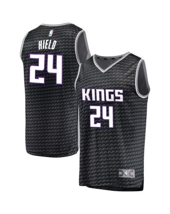 Buddy Hield Sacramento Kings Fast Break Jersey Black - Statement Edition