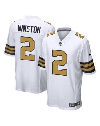 Jameis Winston 2 New Orleans Saints Men Alternate Game Jersey - White