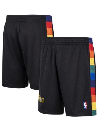 Denver Nuggets Hardwood Classic Reload Swingman Shorts - Black