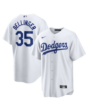 Cody Bellinger 35 Los Angeles Dodgers Home Men Jersey - White