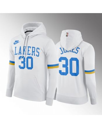 Damian Jones Los Angeles Lakers 2022-23 MPLS Classic Hoodie White Pullover