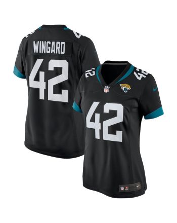 Andrew Wingard 42 Jacksonville Jaguars Women's Game Jersey - Black