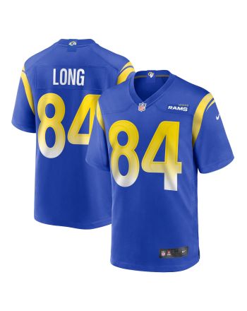 Hunter Long 84 Los Angeles Rams Home Game Jersey - Royal