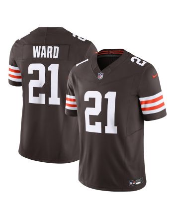 Denzel Ward 21 Cleveland Browns Vapor F.U.S.E. Limited Jersey - Brown