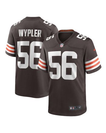 Luke Wypler 56 Cleveland Browns Men's Team Game Jersey - Brown