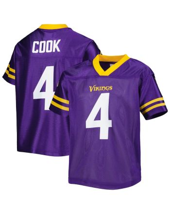 Dalvin Cook 4 Minnesota Vikings YOUTH Jersey - Purple