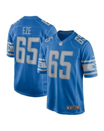 Obinna Eze Detroit Lions Player Game Jersey - Blue