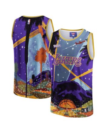 Los Angeles Lakers NBA & KidSuper Studios Unisex Hometown Jersey - Purple