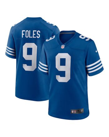 Nick Foles Indianapolis Colts Player Game Jersey - Blue