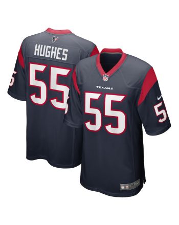 Jerry Hughes Houston Texans Game Player Jersey - Navy