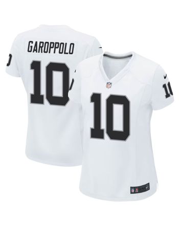 Jimmy Garoppolo 10 Las Vegas Raiders Game Women Jersey - White