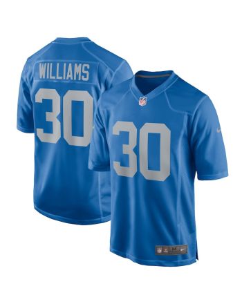 Jamaal Williams Detroit Lions Player Game Jersey - Blue