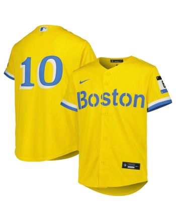 Trevor Story 10 Boston Red Sox Youth City Connect Jersey - Gold