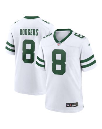 Aaron Rodgers 8 New York Jets Legacy Game Men Jersey - White