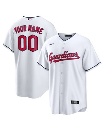 Cleveland Guardians Custom Men Jersey - White