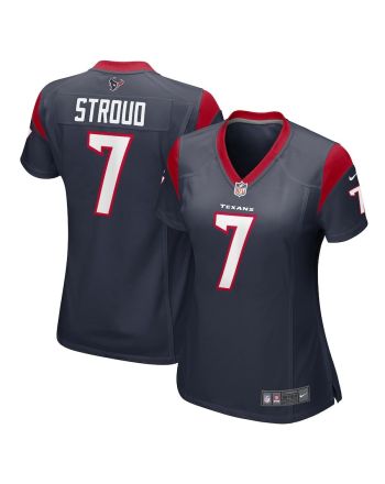 CJ Stroud 7 Houston Texans Women's 2023 Draft First Round Pick Game Jersey - Navy