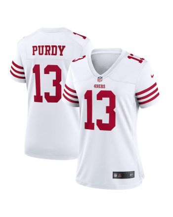 Brock Purdy 13 San Francisco 49ers Women Game Jersey - White