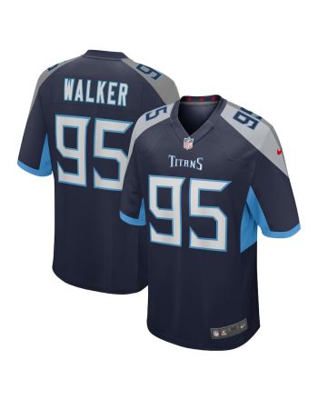 DeMarcus Walker Tennessee Titans Game Player Jersey - Navy