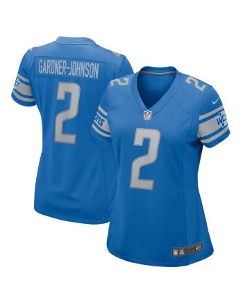 Chauncey Gardner-Johnson 2 Detroit Lions Women Game Jersey - Blue