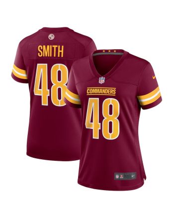 Keidron Smith 48 Washington Commanders Women Game Jersey - Burgundy