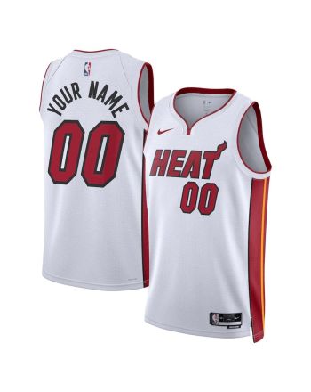 Miami Heat Custom 00 Men 2022/23 Swingman Jersey - Association Edition