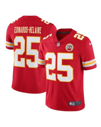 Clyde Edwards-Helaire 25 Kansas City Chiefs Vapor Limited Jersey - Red