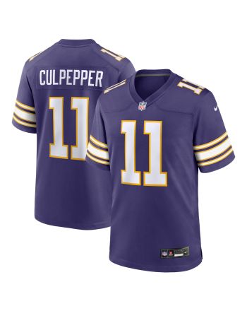 Daunte Culpepper 11 Minnesota Vikings Classic Retired Game Men Jersey - Purple