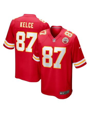 Travis Kelce 87 Kansas City Chiefs Game Men Jersey - Red