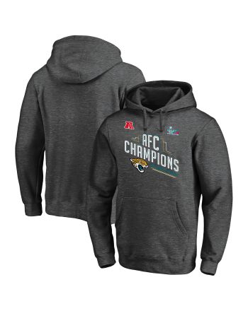 Jacksonville Jaguars AFC Conference Champions Grey Pullover Hoodie