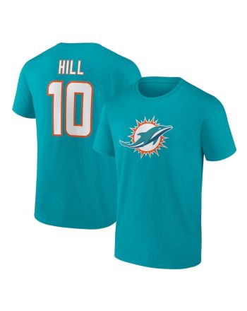 Tyreek Hill 10 Miami Dolphins Unisex T-Shirt - Aqua