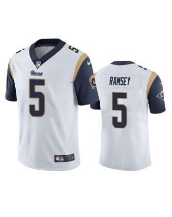 Jalen Ramsey 5 Los Angeles Rams White Vapor Limited Jersey