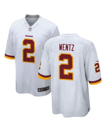 Washington Commanders Carson Wentz 2 Game Jersey - White Jersey